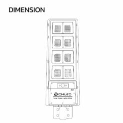 DIMENSION-โคมไฟถนนโซล่าเซลล์-LED-400W-RICHLED-SUNLIGHT