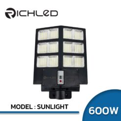 โคมไฟถนนโซล่าเซลล์-LED-600W-RICHLED-รุ่น-SUNLIGHT